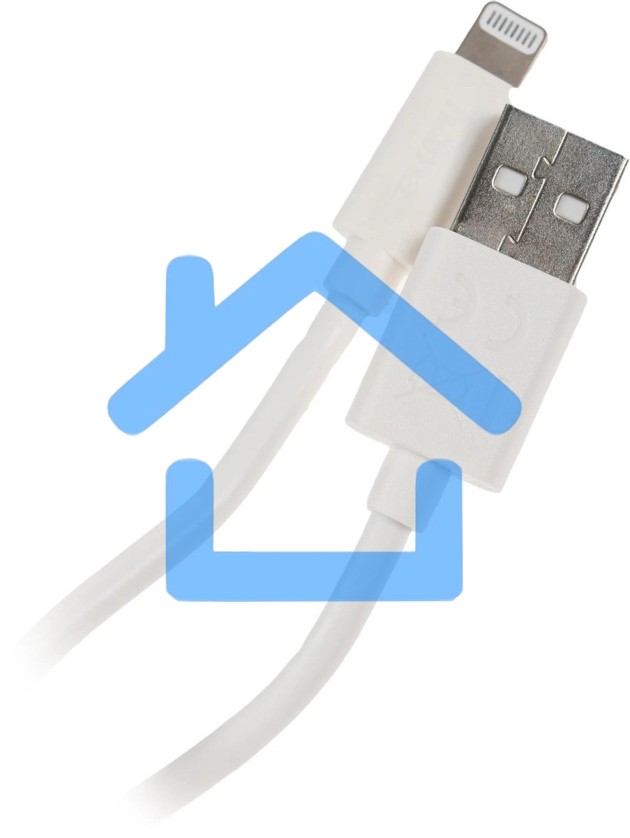 Комплект зарядное устройство Hama H-183266 2.4A для Apple кабель Apple Lightning белый