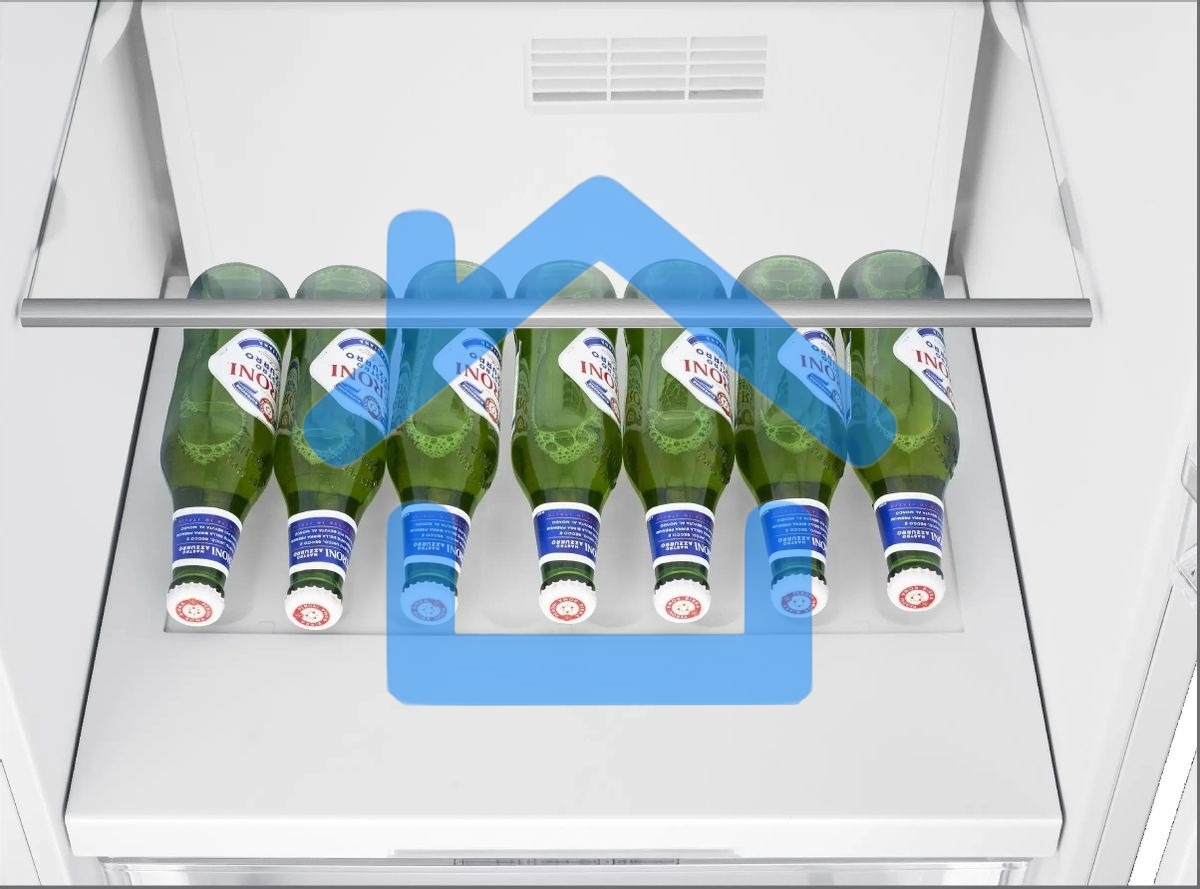 Встраиваемый холодильник Korting KSI 1221, белый однокамерный 173л, морозилка отсутствует, капельное