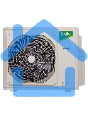 Блок наружный мульти сплит-системы Ballu Multi Smart BM4OI-FM/out-28HN8_V1/EU инвертор, 28000 BTU, 80 м², охлаждение, обогрев, осушение