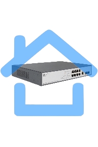 Коммутатор Managed L2 Switch 8x1000Base-T PoE, 2x1000Base-X SFP, PoE Budget 135W, RJ45 Console, 19