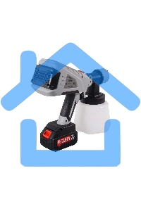 Краскопульт аккумуляторный Ресанта АКП-20Li (в комплекте 1 АКБ и ЗУ) 75/17/3