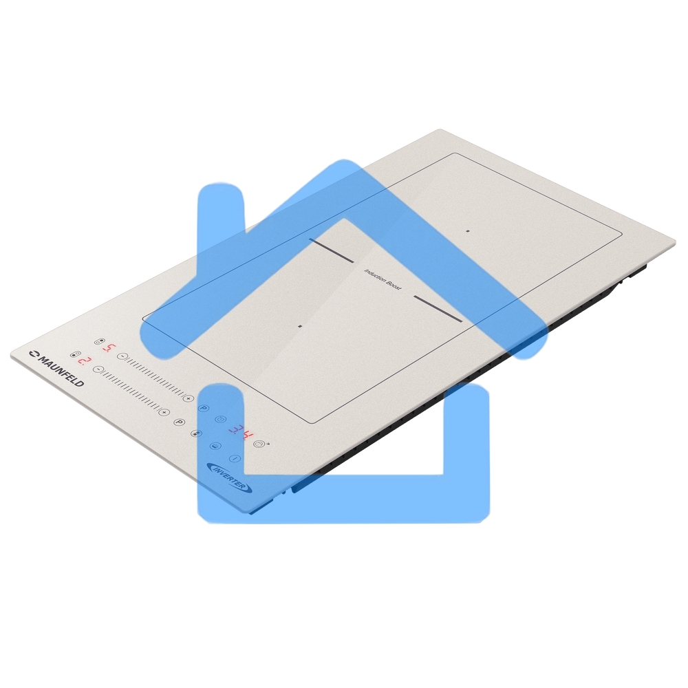 Индукционная варочная панель Maunfeld CVI292S2BBG Inverter бежевый