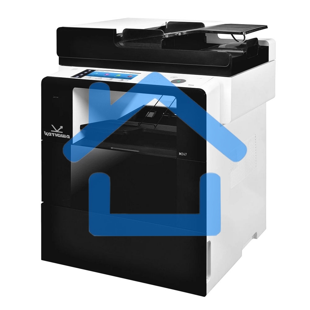 МФУ лазерное Катюша M247e, A4, ч/б, печ. 47 стр/мин., скан. до 60 стр/мин., 1200 x 1200 dpi (печать) 600 x 600 DPI (скан.), USB, Ethernet, Wi-Fi