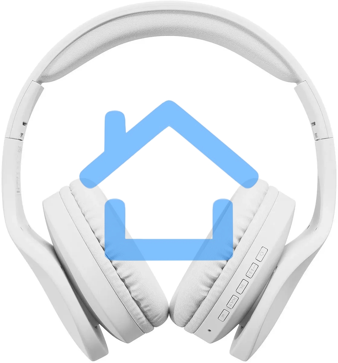 Гарнитура накладные Digma BT-17 белый/белый беспроводные bluetooth оголовье