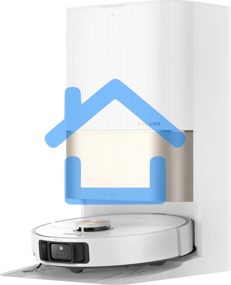 Робот-пылесос DREAME X40 Ultra Complete, 200Вт, белый/золотистый