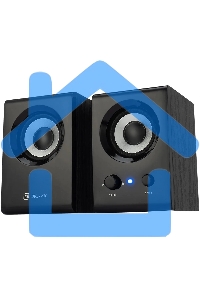 Акустическая система Oklick OK-160 2.0 черный 6Вт