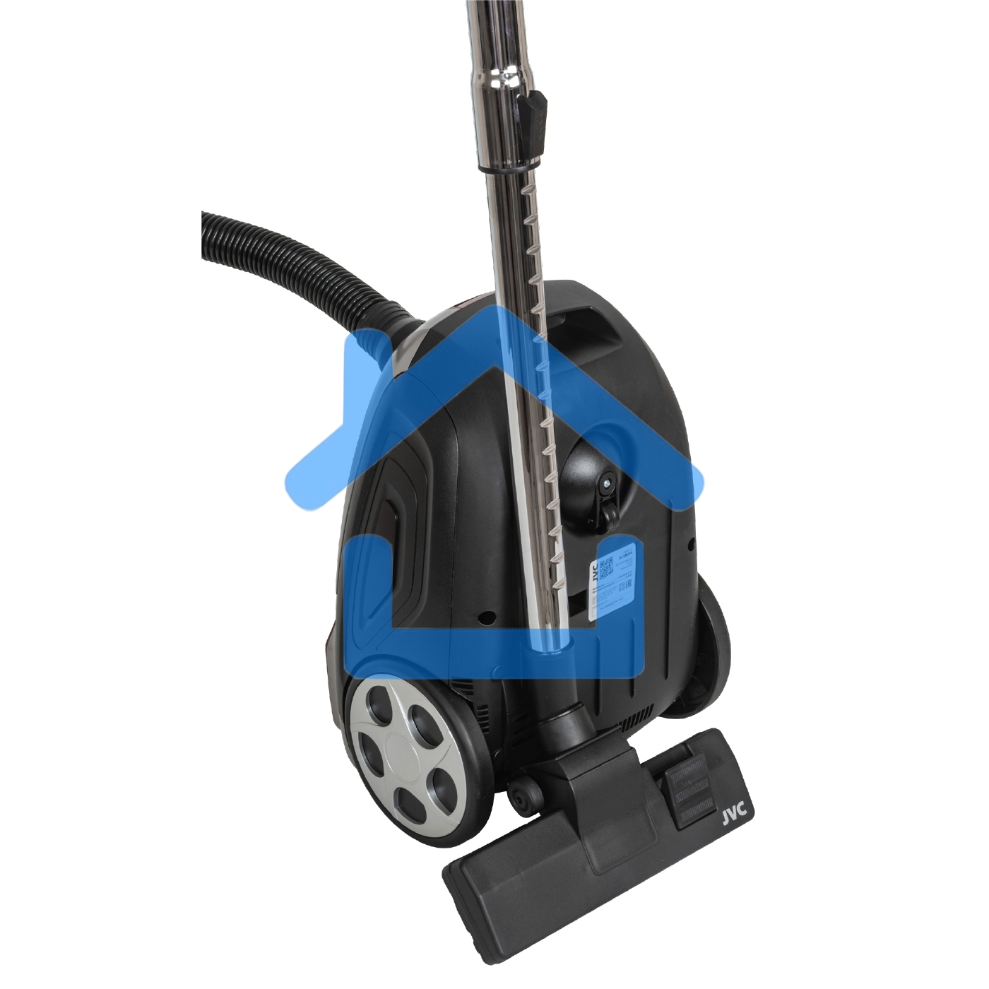 Пылесос JVC JH-VB250 серый, 360/2100 Вт, уборка сухая, пылесборник мешок 3 л