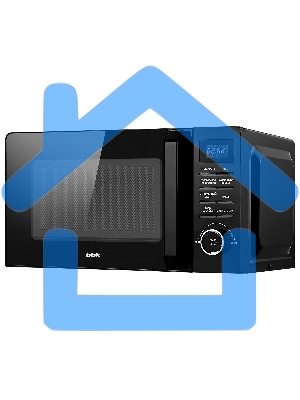 Микроволновая печь BBK 20MWS-723T/B черный, 20 л, 700 Вт, переключатели - тактовый/кнопки