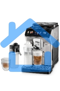 Кофемашина DeLonghi ECAM450.55.S серебристый/черный, исп. кофе - зерновой/молотый, 1.8 л, 1450 Вт, 19 бар