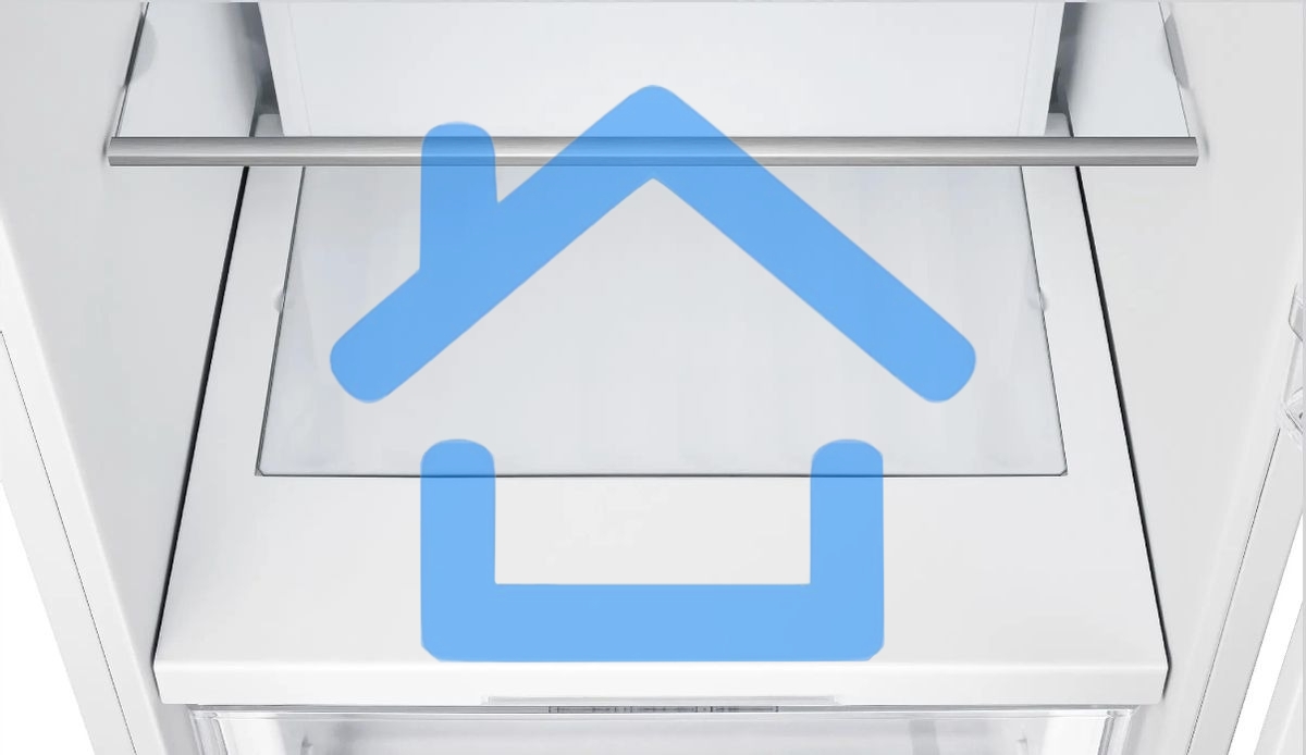 Встраиваемый холодильник Korting KSI 1221, белый однокамерный 173л, морозилка отсутствует, капельное