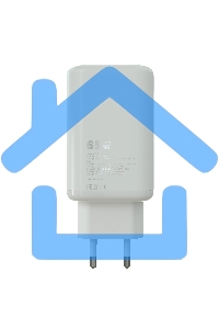 Зарядное устройство MORE CHOICE NC79 1USB+2Type-C 3.0A PD 65W быстрая зарядка белый