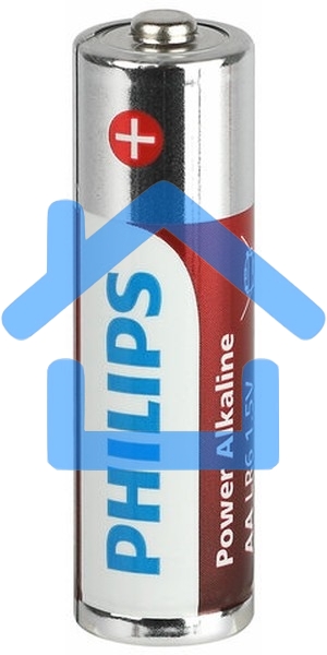 Элемент питания алкалиновый AA/LR6 1.5В Power (блист. 12шт) Philips Б0064661