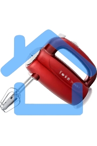 Миксер Energy EN-295R, 5 скоростей, 300 Вт, красный (152486)