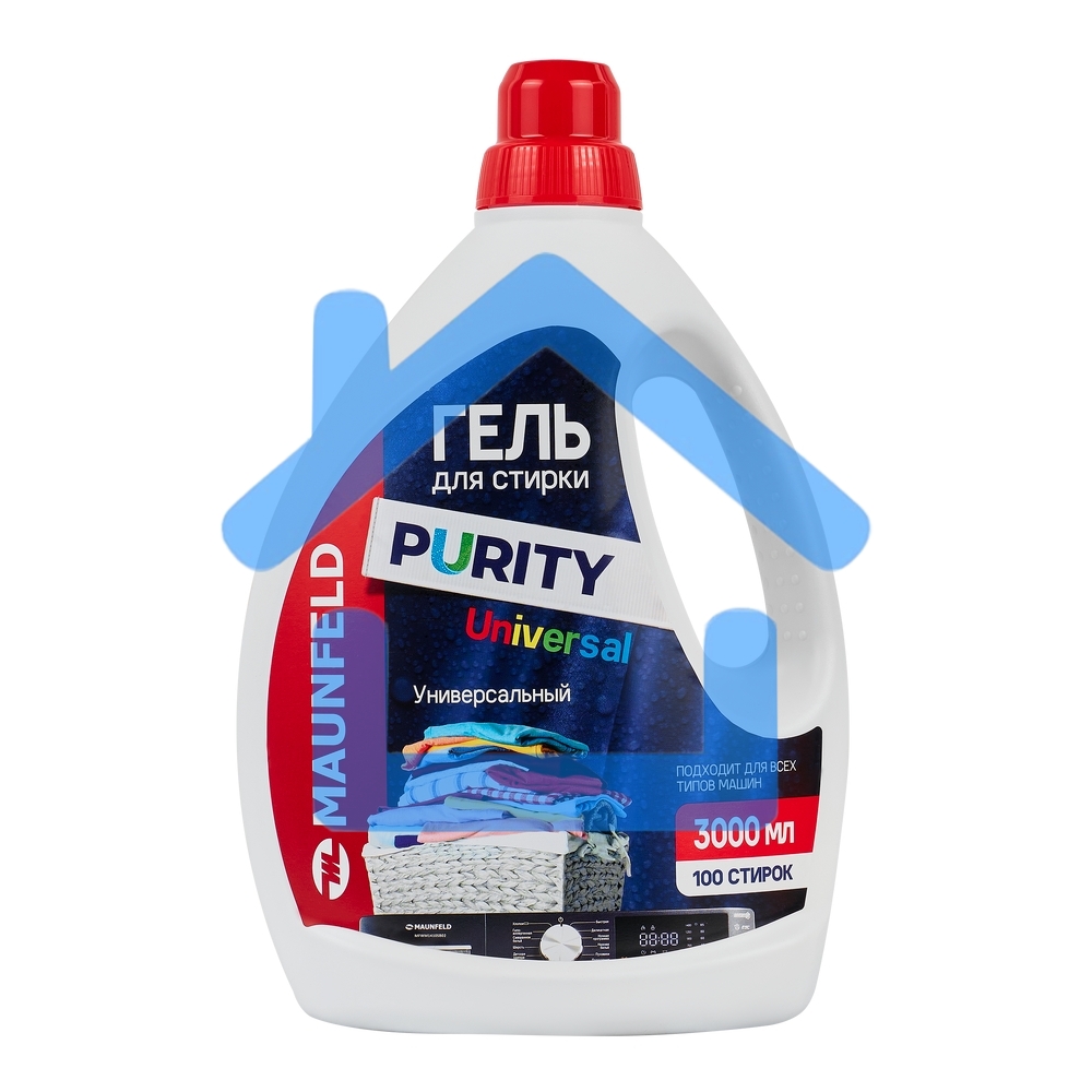 Гель для стирки Maunfeld Purity Universal 3000мл MWL3000PU