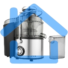 Соковыжималка центробежная Galaxy Line GL 0810 1200Вт рез.сок.:500мл. серебристый