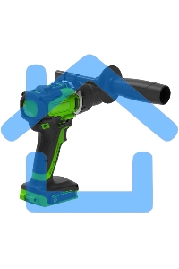 Дрель-шуруповерт GREENWORKS GD24DD140, Аккумуляторная, 24В, Без АКБ и ЗУ