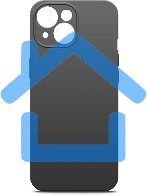 Чехол (клип-кейс) BoraSCO для Apple iPhone 15 Plus черный