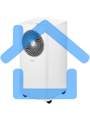 Кондиционер мобильный Ballu Orbis BPAC-09 OR/N6