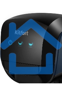 Кофеварка капсульная Kitfort КТ-7462 синий/черный, исп. кофе - капсулы Nespresso, Dolce Gusto/молотый, 0.85 л, 1450 Вт, 19 Бар