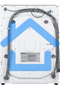 Встраиваемая стиральная машина HOMSair WMB1486WH белый, загрузка фронтальная 8 кг, 6 кг - сушка, 1400 об/мин, класс: A