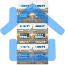Элемент питания алкалиновый AAA/LR03 1.5В Entry отрывной набор (блист. 12шт) Philips Б0064646 Элемент питания алкалиновый AAA/LR03 1.5В Entry отрывной набор (блист. 12шт) Philips Б0064646