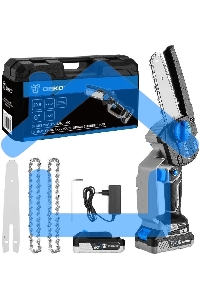 Цепная пила Deko DKCHS 20V, 6 20Вт дл.шины:6