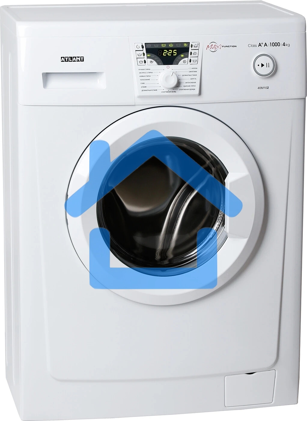 Стиральная машина Atlant СМА 40М102-00 белый, загрузка фронтальная 4 кг, 1000 об/мин., класс: А+