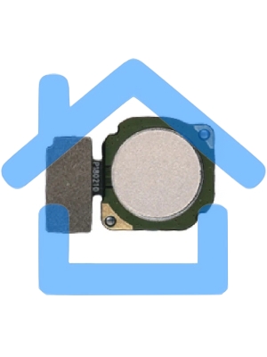Кнопка HOME в сборе с механизмом и шлейфом для Huawei Honor 7X, золотая