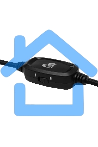 Наушники с микрофоном A4Tech Bloody G260p черный 2м мониторные USB оголовье (G260P)