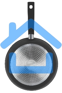 Сковорода Rondell Mustang RDA-598, 26см, без крышки, черный