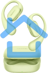 Наушники Huawei FreeArc Moose-T00, Bluetooth, накладные, зеленый 55038103