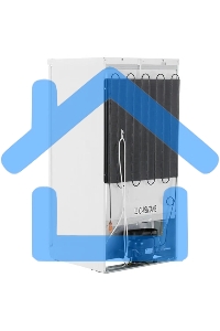 Холодильник Indesit ITD 125 W белый однокамерный 182/28л морозилка сверху, капельная система