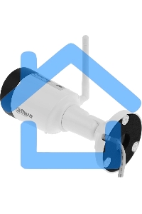 Камера видеонаблюдения IP Dahua DH-IPC-HFW1430DS1P-SAW-0280B Wi-Fi 2.8-2.8мм цв. корп.:белый/черный