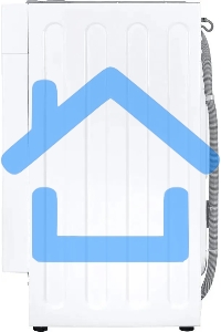 Встраиваемая стиральная машина HOMSair WMB1486WH белый, загрузка фронтальная 8 кг, 6 кг - сушка, 1400 об/мин, класс: A