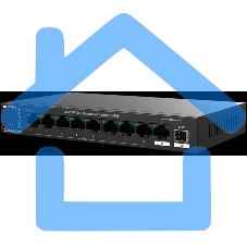 Коммутатор управляемый IP-COM G2210P-8-120W PoE, 10 портов, 9x1 Gbит/с, SFP 1x1 Gbит/с, PoE 8x30Вт (до 110 Вт)