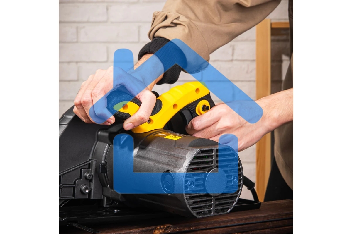 Циркулярная пила Deli DL-YJ235-E1 (2200Вт, 4200об/мин, диаметр диска 235мм)