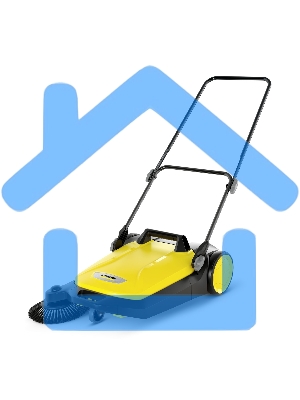 Подметальная машина ручная Karcher S 4 20 л, 1800 м²/ч
