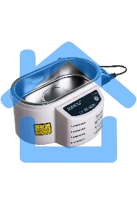 Ультразвуковая ванна BAKU BK-9030 белая, 0.6 л, 35 Вт