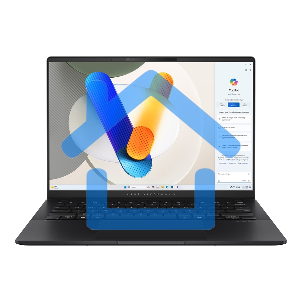 Ноутбук ASUS Vivobook S 14 OLED M5406NA-QD079 Neutral черный (90NB1493-M003M0)