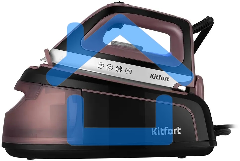 Парогенератор Kitfort КТ-9309 2250Вт черный/фиолетовый