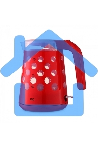 Чайник электрический BQ KT1713P Red. Мощность:2200 Вт, Объем 1,7л, LED подсветка