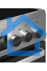 Плита электрическая Maunfeld MEC55CS08D серебристый, конфорок 4 шт, духовка 60 л, 50 см x 85 см x 60 см