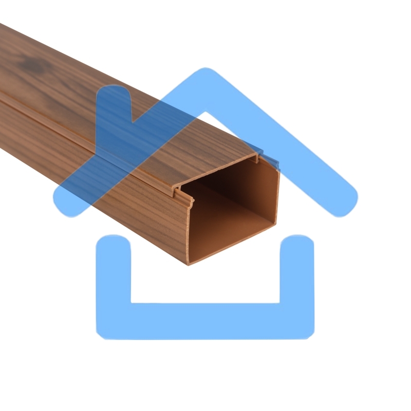 Кабель-канал Rexant 20х10мм, Дуб