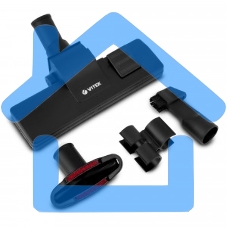 Пылесос Vitek VT-8130 черный/зеленый, 450/2200 Вт, уборка сухая, пылесборник контейнер, 3,5 л