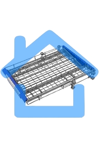 Посудомоечная машина MAUNFELD MWF45230W, белый, 45 см, 10 компл., 49 дБ, класс A++