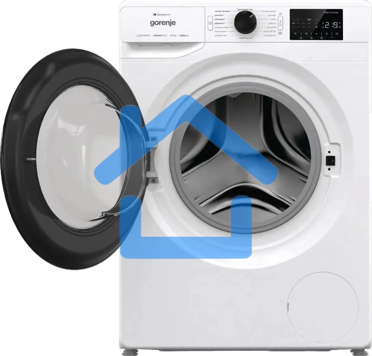 Стиральная машина Gorenje WPNEI72SA1SWIFI/C белый загр. фронтальная макс.: 7 кг 1200об/мин класс: А+++