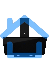 Вытяжка каминная LEX Furia 900 черная, 89.5 см, 1050 куб. м/ч, 50 дБ