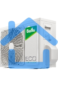 Блок наружный Ballu Platinum City BSEP/out-12HN8 сплит-системы (строго с арт. 10721505)