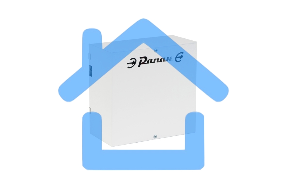 Источник вторичного электропитания Рапан-20 мет 12В 2А под АКБ 7А·ч