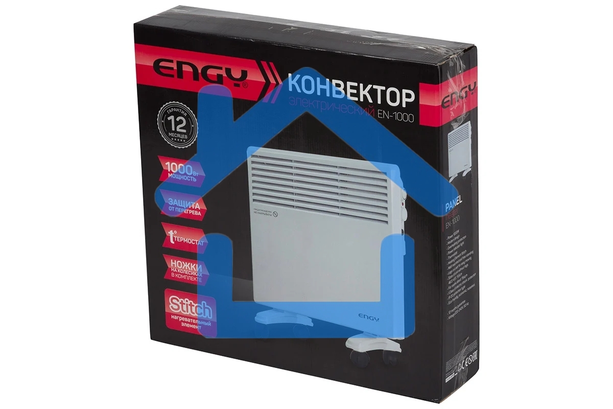 Конвектор электрический Engy EN-1000 Standard